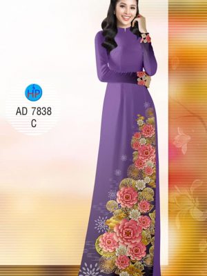 Vải áo dài Hoa in 3D kiểu mới AD 7838 34 1571036805 814 Vai ao dai Hoa in 3D kieu moi AD 7838