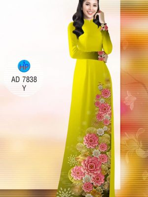Vải áo dài Hoa in 3D kiểu mới AD 7838 31 1571036805 9 Vai ao dai Hoa in 3D kieu moi AD 7838