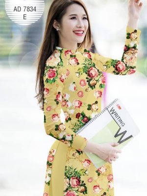 Vải áo dài Đẹp tươi như hoa thiết kế 2019 AD 7834 25 1571037175 434 Vai ao dai Dep tuoi nhu hoa thiet ke 2019