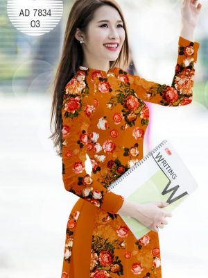 Vải áo dài Đẹp tươi như hoa thiết kế 2019 AD 7834 27 1571037175 630 Vai ao dai Dep tuoi nhu hoa thiet ke 2019