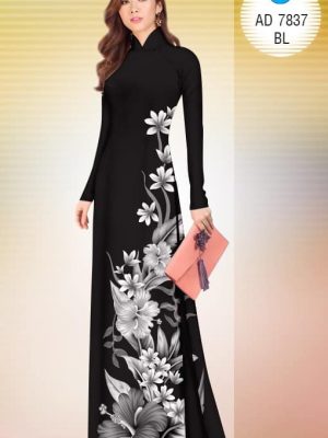 Vải áo dài Hoa Râm Bụt thiết kế 2019 AD 7837 24 1571038106 107 Vai ao dai Hoa Ram But thiet ke 2019 AD
