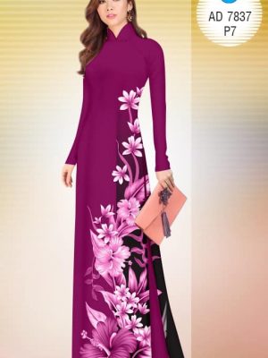 Vải áo dài Hoa Râm Bụt thiết kế 2019 AD 7837 33 1571038107 716 Vai ao dai Hoa Ram But thiet ke 2019 AD