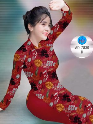 Vải áo dài Lá thiết kế 2019 AD 7839 23 1571038621 169 Vai ao dai La thiet ke 2019 AD 7839