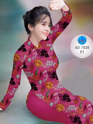 Vải áo dài Lá thiết kế 2019 AD 7839 24 1571038621 937 Vai ao dai La thiet ke 2019 AD 7839