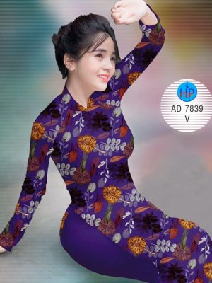 Vải áo dài Lá thiết kế 2019 AD 7839 31 1571038622 113 Vai ao dai La thiet ke 2019 AD 7839