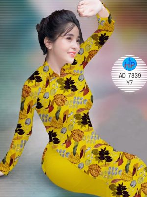 Vải áo dài Lá thiết kế 2019 AD 7839 27 1571038622 626 Vai ao dai La thiet ke 2019 AD 7839