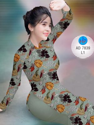 Vải áo dài Lá thiết kế 2019 AD 7839 34 1571038623 722 Vai ao dai La thiet ke 2019 AD 7839