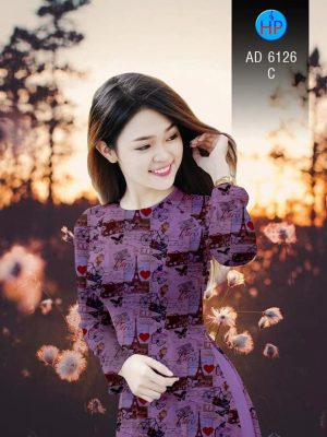 Vải áo dài Hoa đều kiểu mới AD 6126 23 1571039012 83 Vai ao dai Hoa deu kieu moi AD 6126