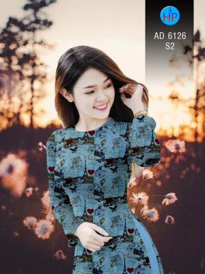 Vải áo dài Hoa đều kiểu mới AD 6126 34 1571039013 210 Vai ao dai Hoa deu kieu moi AD 6126
