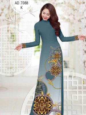 Vải áo dài Hoa in 3D mới ra AD 7088 21 1571039172 365 Vai ao dai Hoa in 3D moi ra AD 7088
