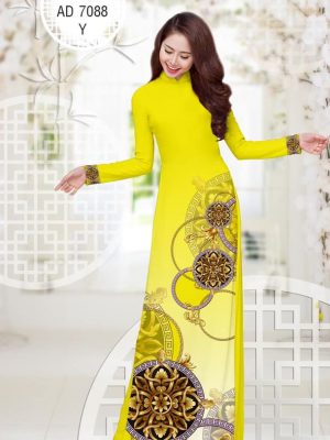 Vải áo dài Hoa in 3D mới ra AD 7088 31 1571039173 918 Vai ao dai Hoa in 3D moi ra AD 7088