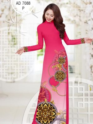 Vải áo dài Hoa in 3D mới ra AD 7088 24 1571039173 935 Vai ao dai Hoa in 3D moi ra AD 7088
