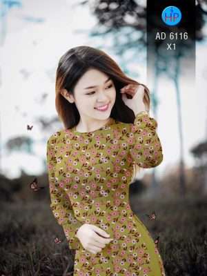 Vải áo dài Hoa nhí kiểu mới AD 6116 37 1571039930 154 Vai ao dai Hoa nhi kieu moi AD 6116