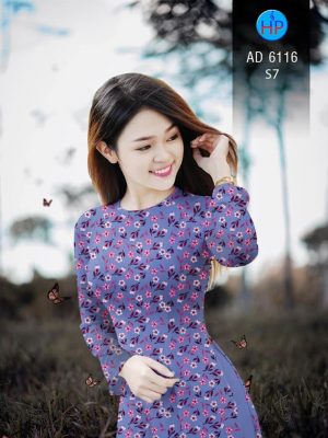 Vải áo dài Hoa nhí kiểu mới AD 6116 35 1571039930 246 Vai ao dai Hoa nhi kieu moi AD 6116