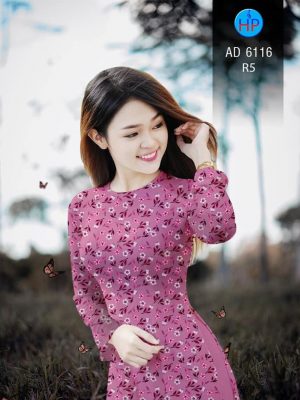 Vải áo dài Hoa nhí kiểu mới AD 6116 32 1571039930 709 Vai ao dai Hoa nhi kieu moi AD 6116