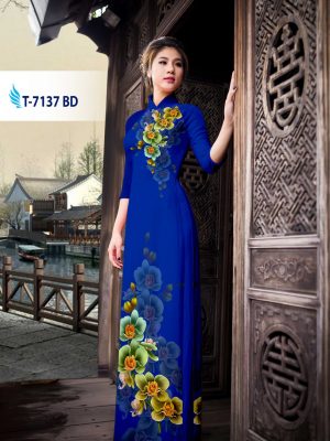 Vải áo dài hoa lan kiểu mới AD T7137 22 1571136969 33 Vai ao dai hoa lan kieu moi AD T7137