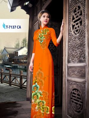 Vải áo dài hoa lan kiểu mới AD T7137 23 1571136969 932 Vai ao dai hoa lan kieu moi AD T7137