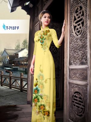 Vải áo dài hoa lan kiểu mới AD T7137 28 1571136971 742 Vai ao dai hoa lan kieu moi AD T7137