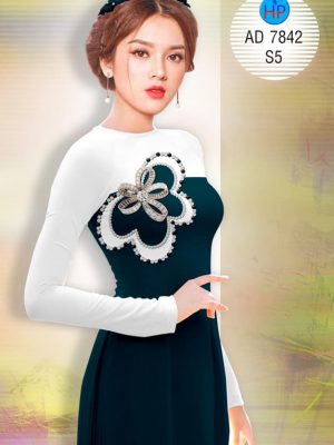 Vải áo dài giả ngọc trai thiết kế 2019 AD 7842 26 1571137425 820 Vai ao dai gia ngoc trai thiet ke 2019 AD