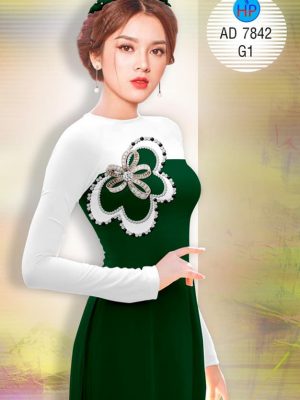 Vải áo dài giả ngọc trai thiết kế 2019 AD 7842 35 1571137426 16 Vai ao dai gia ngoc trai thiet ke 2019 AD