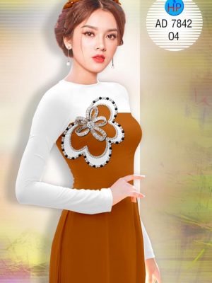 Vải áo dài giả ngọc trai thiết kế 2019 AD 7842 32 1571137426 650 Vai ao dai gia ngoc trai thiet ke 2019 AD