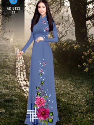 Vải áo dài Hoa in 3D kiểu mới AD 6133 26 1571137591 642 Vai ao dai Hoa in 3D kieu moi AD 6133
