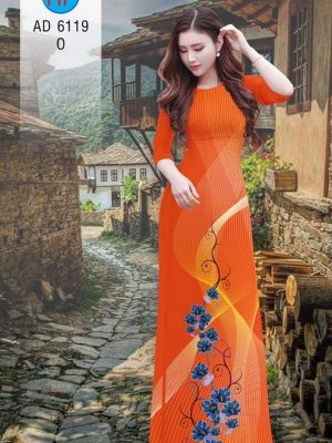 Vải áo dài Hoa in 3D kiểu mới AD 6119 21 1571137853 356 Vai ao dai Hoa in 3D kieu moi AD 6119