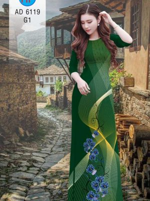 Vải áo dài Hoa in 3D kiểu mới AD 6119 30 1571137854 232 Vai ao dai Hoa in 3D kieu moi AD 6119