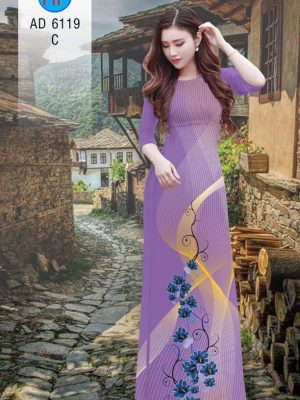 Vải áo dài Hoa in 3D kiểu mới AD 6119 32 1571137854 41 Vai ao dai Hoa in 3D kieu moi AD 6119