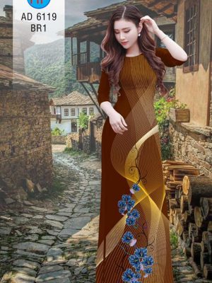 Vải áo dài Hoa in 3D kiểu mới AD 6119 33 1571137854 456 Vai ao dai Hoa in 3D kieu moi AD 6119