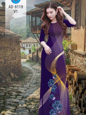 Vải áo dài Hoa in 3D kiểu mới AD 6119 31 1571137854 519 Vai ao dai Hoa in 3D kieu moi AD 6119