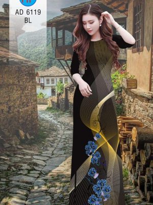 Vải áo dài Hoa in 3D kiểu mới AD 6119 36 1571137855 172 Vai ao dai Hoa in 3D kieu moi AD 6119