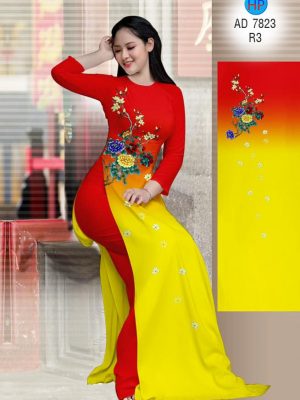 Vải áo dài Hoa Mẫu Đơn thiết kế 2019 AD 7823 20 1571137983 287 Vai ao dai Hoa Mau Don thiet ke 2019 AD