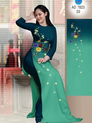 Vải áo dài Hoa Mẫu Đơn thiết kế 2019 AD 7823 22 1571137983 356 Vai ao dai Hoa Mau Don thiet ke 2019 AD