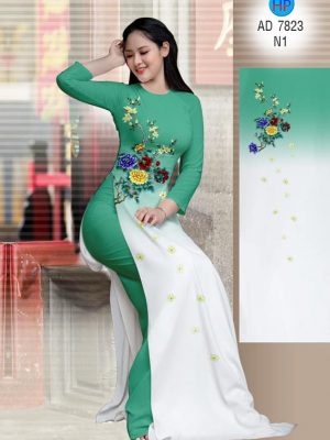 Vải áo dài Hoa Mẫu Đơn thiết kế 2019 AD 7823 30 1571137984 590 Vai ao dai Hoa Mau Don thiet ke 2019 AD