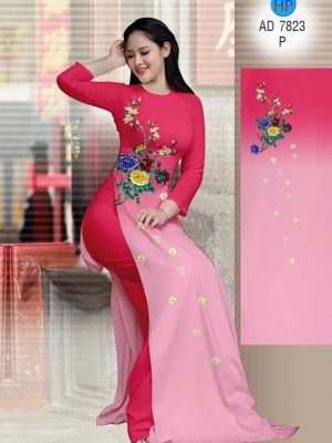 Vải áo dài Hoa Mẫu Đơn thiết kế 2019 AD 7823 32 1571137984 741 Vai ao dai Hoa Mau Don thiet ke 2019 AD