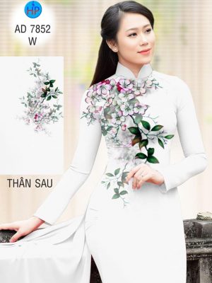Vải áo dài Hoa in 3D kiểu mới AD 7852 30 1571454453 408 Vai ao dai Hoa in 3D kieu moi AD 7852