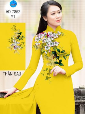 Vải áo dài Hoa in 3D kiểu mới AD 7852 36 1571454453 634 Vai ao dai Hoa in 3D kieu moi AD 7852