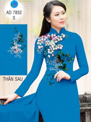 Vải áo dài Hoa in 3D kiểu mới AD 7852 33 1571454453 781 Vai ao dai Hoa in 3D kieu moi AD 7852