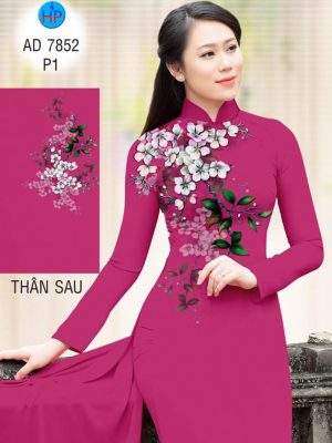 Vải áo dài Hoa in 3D kiểu mới AD 7852 21 1571454453 931 Vai ao dai Hoa in 3D kieu moi AD 7852