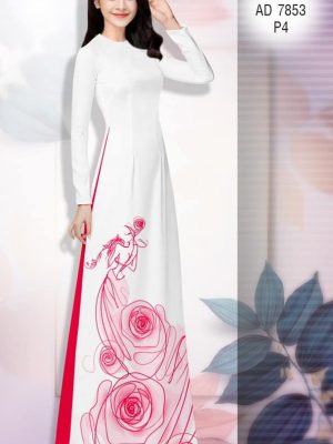 Vải áo dài Hoa hồng ngọt ngào kiểu mới AD 7853 29 1571457594 373 Vai ao dai Hoa hong ngot ngao kieu moi AD