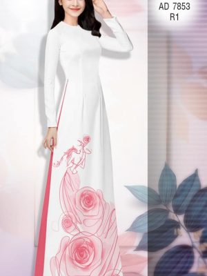 Vải áo dài Hoa hồng ngọt ngào kiểu mới AD 7853 26 1571457594 711 Vai ao dai Hoa hong ngot ngao kieu moi AD