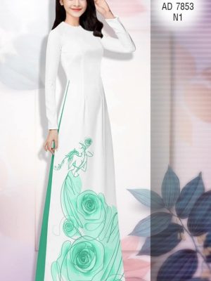 Vải áo dài Hoa hồng ngọt ngào kiểu mới AD 7853 37 1571457594 80 Vai ao dai Hoa hong ngot ngao kieu moi AD