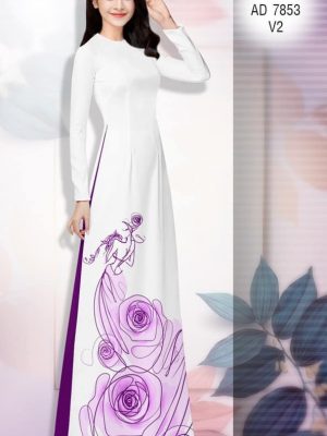Vải áo dài Hoa hồng ngọt ngào kiểu mới AD 7853 35 1571457594 810 Vai ao dai Hoa hong ngot ngao kieu moi AD
