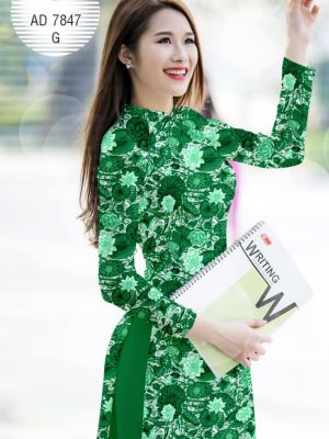 Vải áo dài Hoa Sen mới ra AD 7847 26 1571458469 712 Vai ao dai Hoa Sen moi ra AD 7847