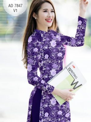Vải áo dài Hoa Sen mới ra AD 7847 34 1571458470 173 Vai ao dai Hoa Sen moi ra AD 7847