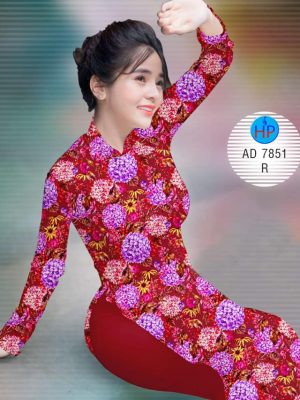 Vải áo dài Hoa Cẩm Tú Cầu kiểu mới AD 7851 33 1571459677 322 Vai ao dai Hoa Cam Tu Cau kieu moi AD