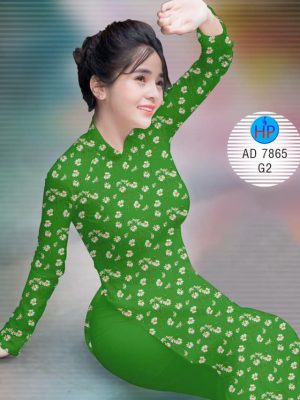 Vải áo dài Cúc nhí đáng yêu mới ra AD 7865 22 1571668608 369 Vai ao dai Cuc nhi dang yeu moi ra AD