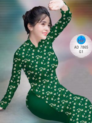Vải áo dài Cúc nhí đáng yêu mới ra AD 7865 27 1571668608 543 Vai ao dai Cuc nhi dang yeu moi ra AD