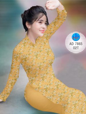 Vải áo dài Cúc nhí đáng yêu mới ra AD 7865 23 1571668608 907 Vai ao dai Cuc nhi dang yeu moi ra AD